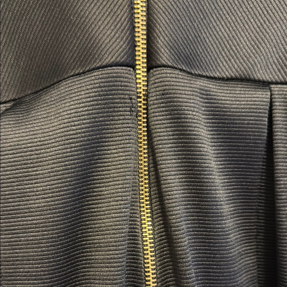 Night Way A-line gold Zipper Back Knot Mini Dress - Picture 9 of 16